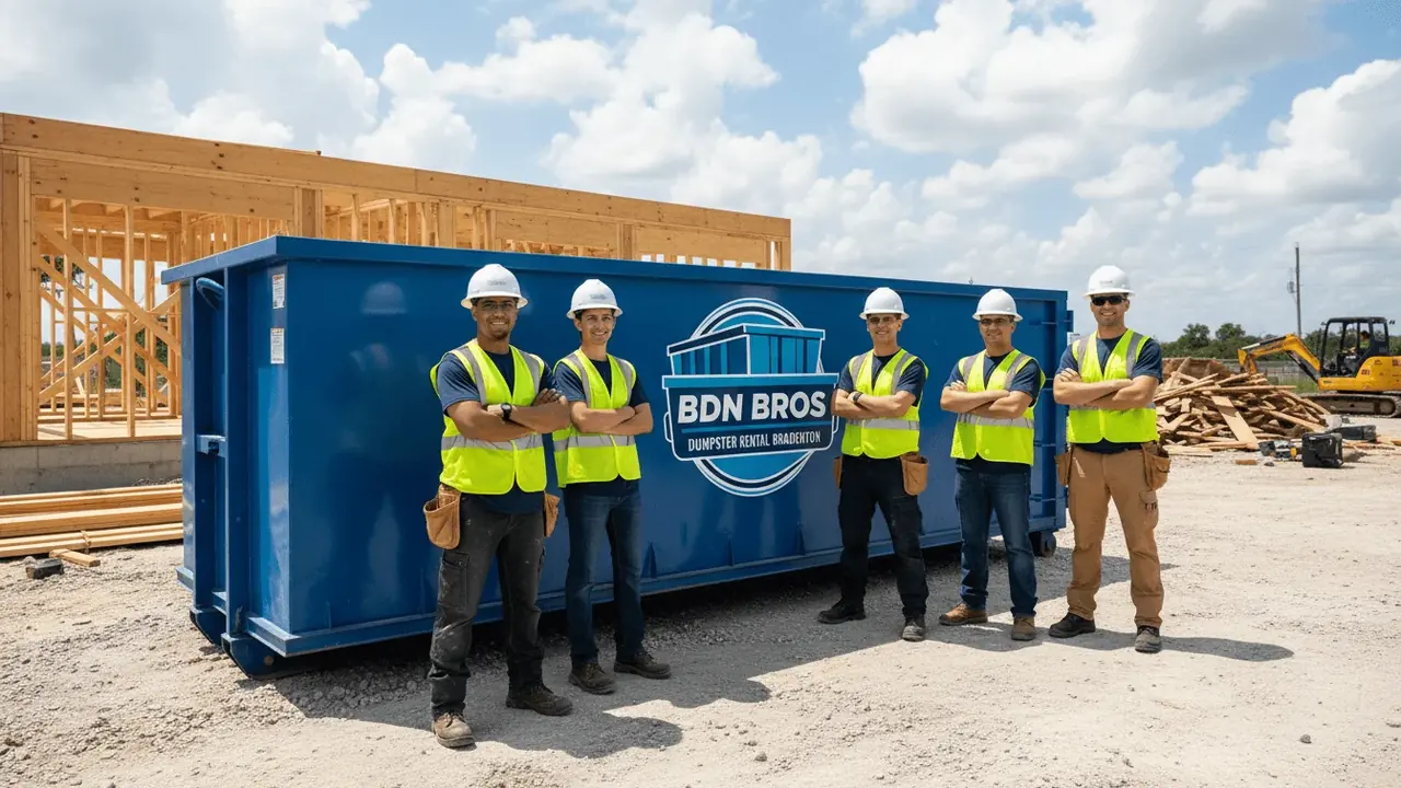 Dumpster rental service in Bradenton Beach, FL